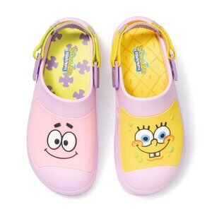 NEW Ground Up Women's SpongeBob Clog